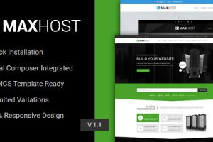 MaxHost v9.8.0 – 虚拟主机、WHMCS 和企业业务 WordPress 主题下载