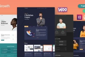 Growth v5.0.0 – 个人作品集WordPress主题下载