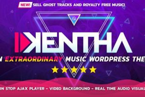 Kentha v4.9 – 带有 Ajax的不间断音乐 WordPress 主题下载