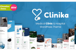 Clinika Nulled v2.3 – 医疗诊所 WordPress 主题破解版下载
