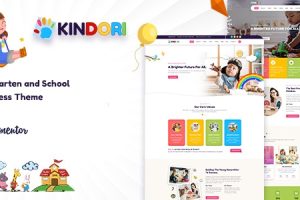 Kindori v2.0.2 – 学校幼儿园WordPress主题下载