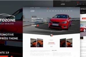 Autozone v.6.9.9 – WordPress 汽车经销商主题模板下载