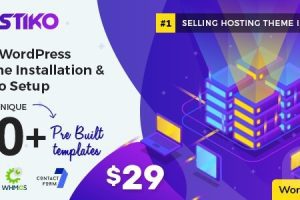 Hostiko v94.5.2 网络托管公司主题下载