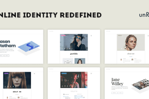 unRovr v1.2.2 – 动画 vCard 和简历 WordPress 主题下载