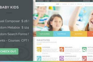 Baby Kids v.4.5 – 小学生教育WordPress主题下载