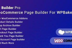 WC Builder Pro v2.0.4 – 适用于 WPBakery 的 WooCommerce 页面构建器插件下载