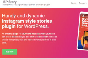 BP Story v3.1.4 – 适用于 WordPress 的 Instagram 故事插件下载