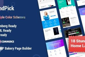 Landpick v.1.4.7 – 多用途登陆页面 WordPress 主题下载