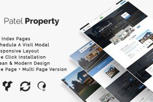 PatelProperty v2.5 – 单一房产房地产 WordPress 主题下载