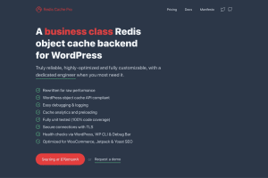 Redis Cache Pro(Object Cache Pro) v1.25.5 对象缓存网站加速插件免费下载
