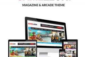 Gameleon v.9.6 – WordPress 街机游戏和新闻杂志主题下载