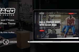 Maco v1.7 健身房和健身 WordPress 主题下载