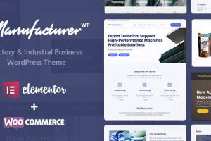 Manufacturer v1.3.13 – 工厂和工业 WordPress 主题下载