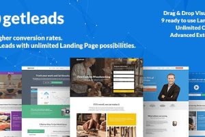 Getleads v2.4 – 高性能着陆页WordPress主题下载