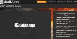 CobaltApps Dynamik Website Builder for Genesis v.2.6.9.9.2 + Skins 插件下载