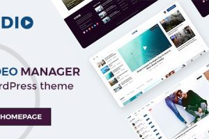 Vidio v1.4.6 – 视频管理器 WordPress 主题下载