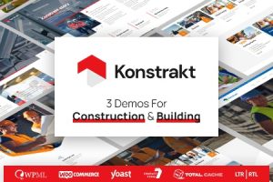 Konstrakt v1.2.5 – WordPress建筑主题下载