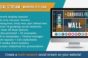 AX Social Stream v3.12.3自动同步内容到社交平台插件下载