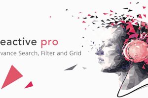 Reactive Search Pro v.5.0.1 – 高级 WordPress 搜索过滤器地图和网格插件下载