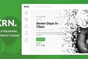 SKRN v5.9 – 媒体流应用程序 WordPress 主题下载