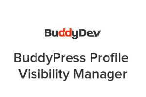 BuddyPress Profile Visibility Manager v.2.0.3 wordpress插件下载