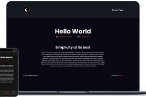 WP Dark Mode Ultimate v4.0.16+5.2.14 – 最好的 WordPress 黑暗深浅背景模式切换插件下载