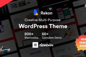 Rakon v.2.3.5 – 创意多用途WordPress主题下载