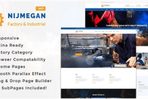 Nijmegan v2.5 – 工厂和工业企业 WordPress 主题下载