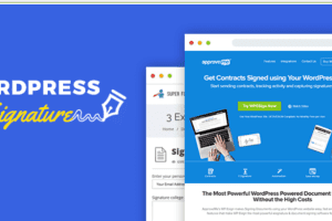 WP E-Signature v2.1.1 – WordPress 数字电子签名插件下载