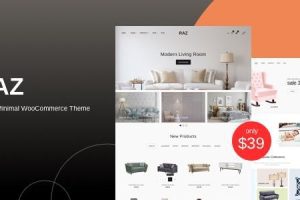 Raz v1.2.0 – 干净、简约的WooCommerce主题下载