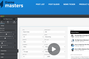 TMfeed v1.1 – Elementor 的 WordPress 可嵌入帖子小部件插件下载