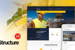 Structure v.7.4.7 – 建筑 WordPress 主题下载