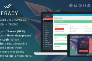 Legacy v.9.7 – WordPress管理员主题免费下载