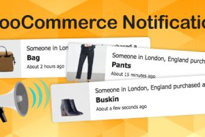WooCommerce Notification v1.7.1 显示其他买家已购产品的营销插件下载