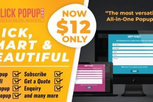 Slick Popup Pro v2.3.8 – WordPress 弹出插件下载