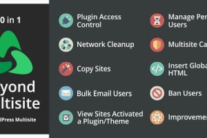 Beyond Multisite v.1.15.0 – WordPress 网络管理员实用程序插件下载