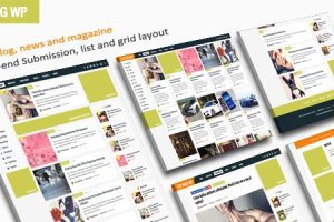 List Mag WP v.3.6 – 响应式 WordPress博客主题下载