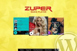 Zuper v3.4 具有历史下载的 Shoutcast 和 Icecast 广播播放器插件下载