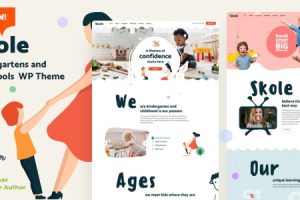 Skole v51 学校幼儿园 WordPress Elementor主题下载