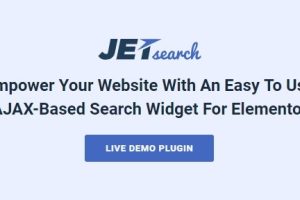 JetSearch For Elementor v3.6.1.2 AJAX极速搜索插件免费下载