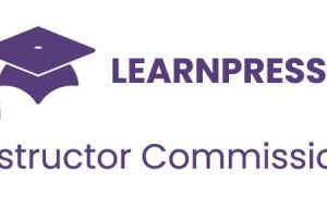 LearnPress Instructor Commission v4.0.8 佣金管理插件下载