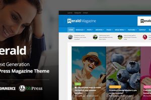 Herald v.2.6 – 报纸和新闻门户 WordPress 主题下载
