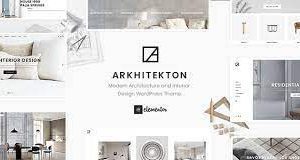 Arkhitekton v1.3.7 – 现代建筑和室内设计 WordPress 主题下载