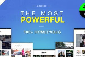 CheerUp Blog Magazine v8.1.0 – WordPress博客主题下载