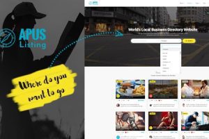 ApusListing v.1.2.44 – 目录列表 WordPress 主题下载