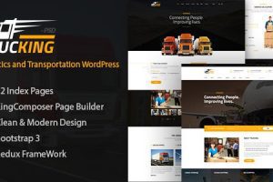 Trucking v1.24 – 物流与运输WordPress主题下载