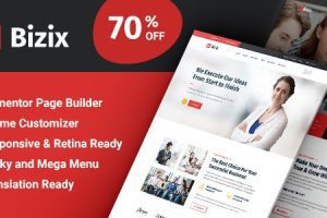 Bizix v2.2.3 – 企业和商业 WordPress 主题下载