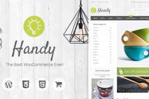 Handy v5.2.1 – 手工店 WordPress 工艺品WooCommerce主题下载