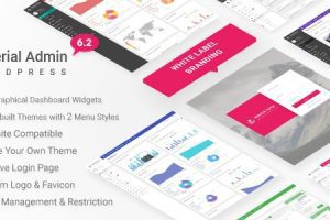 Material v.8.4 – WordPress管理员主题下载