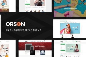 Orson v3.8 – 适用于在线商店的创新电子商务 WordPress 主题免费下载